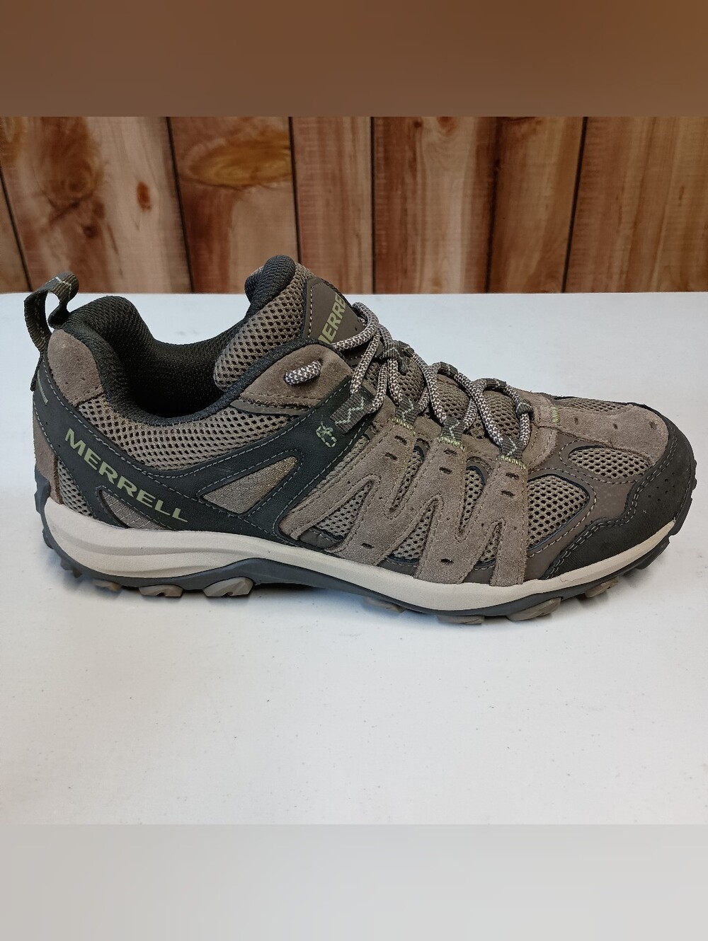 Merrell Hiking Shoes Womens 9.5 Brown Accentor 3 Suede Leather Rubber Sole - Picture 5 of 13